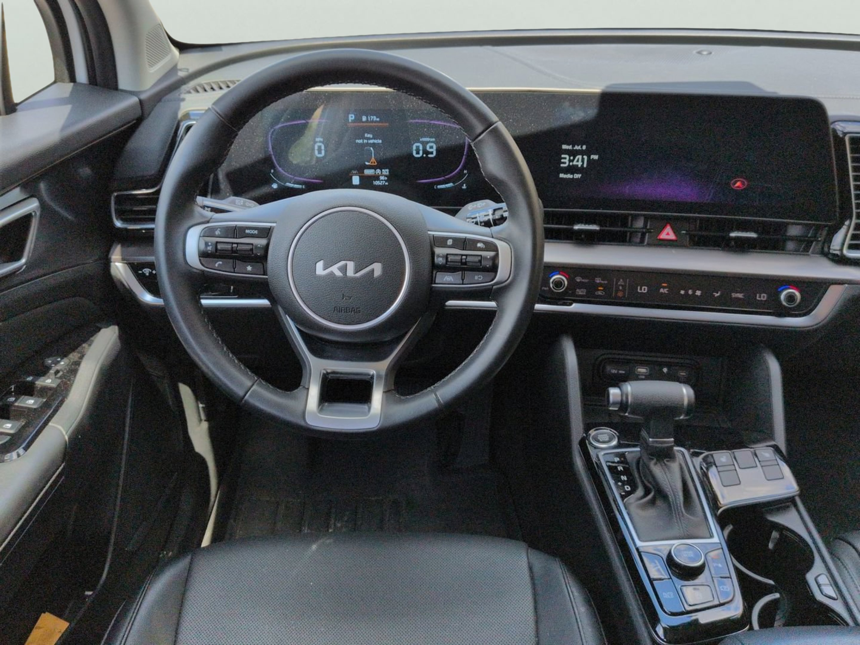 Used 2024 Glacial White Pearl Kia EX image 17