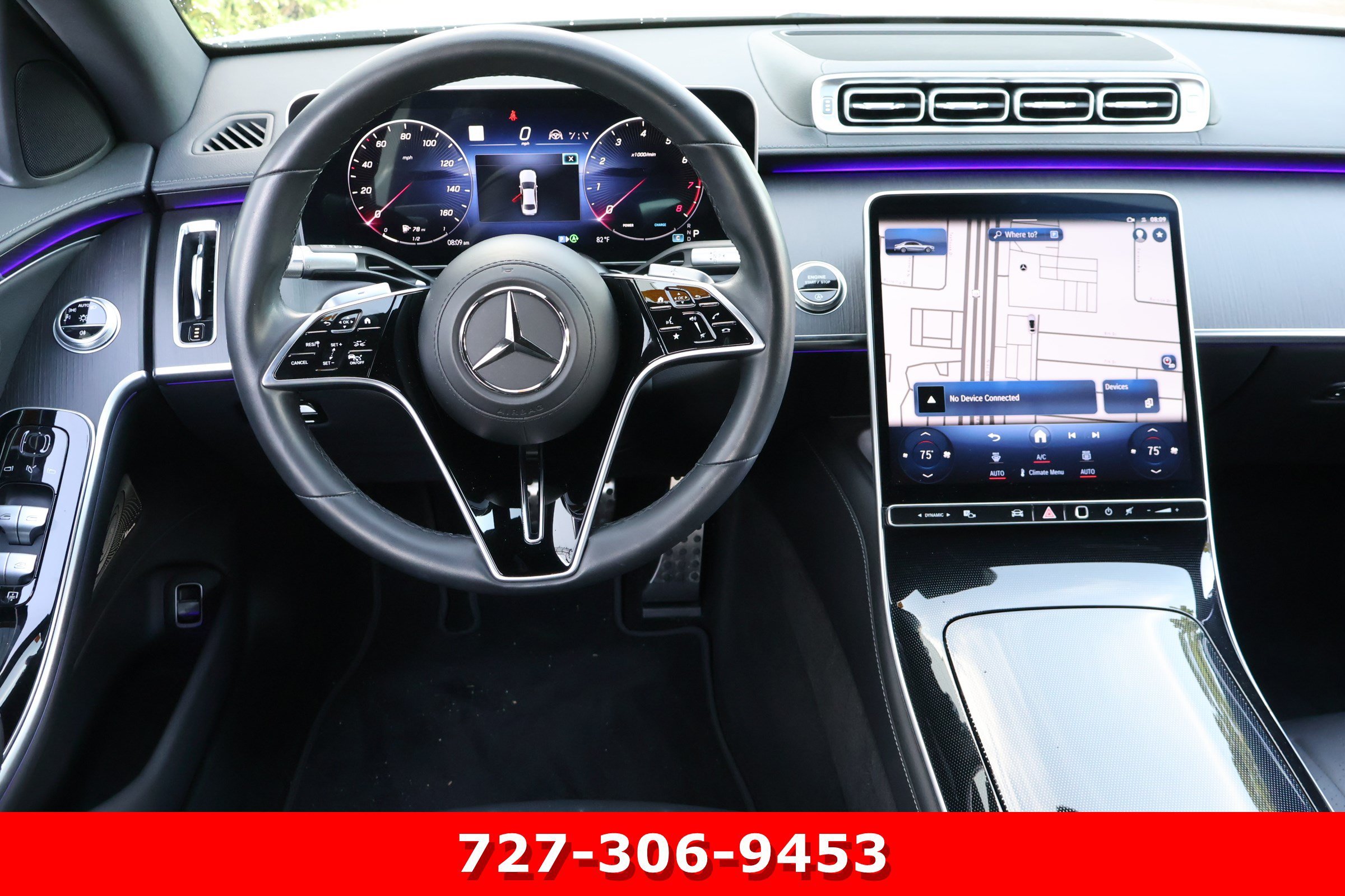 Certified Used 2023 MANUFAKTUR Diamond White Mercedes-Benz S 580 image 19