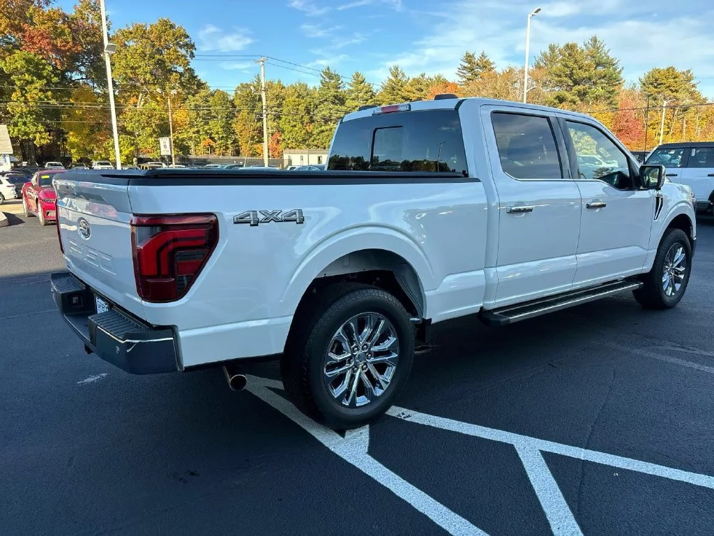 Used 2026 White Metallic Ford Lariat image 3