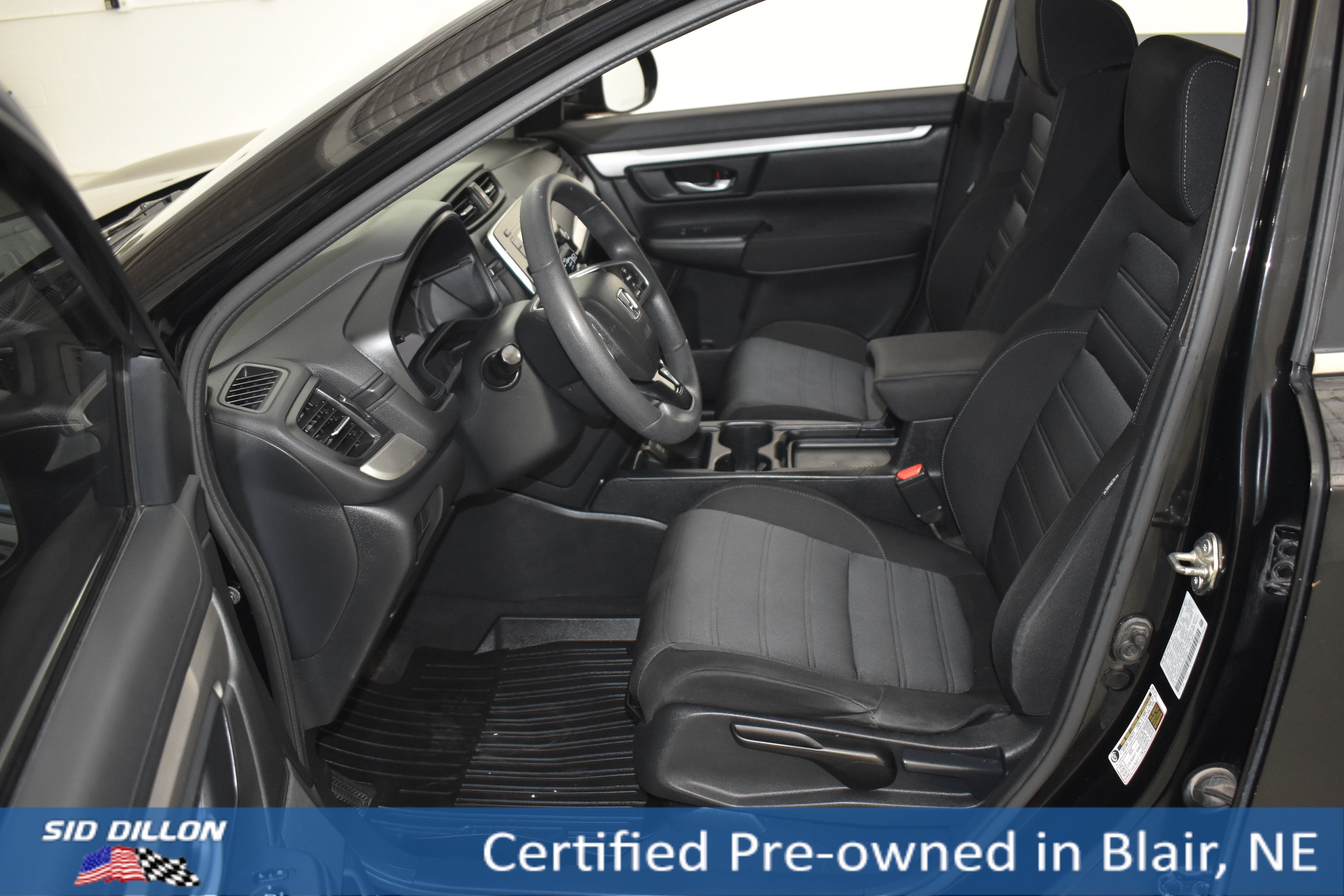 Used 2017 Crystal Black Pearl Honda LX image 5