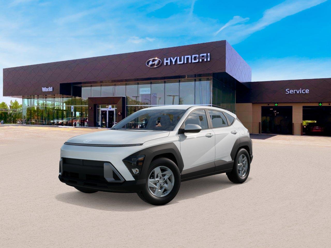 New 2026 Atlas White Hyundai SE FWD image 1