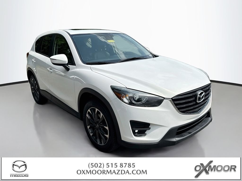 Used 2016 Crystal White Pearl Mica Mazda Grand Touring image 1