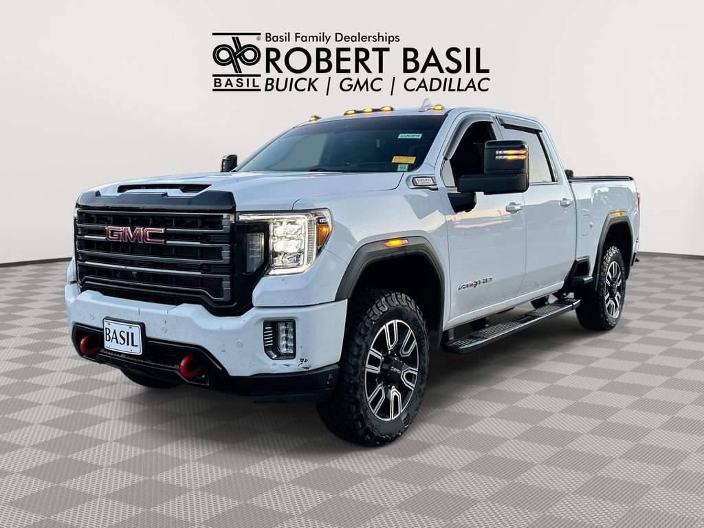 Used 2021 SUMMIT WHITE GMC AT4 image 1