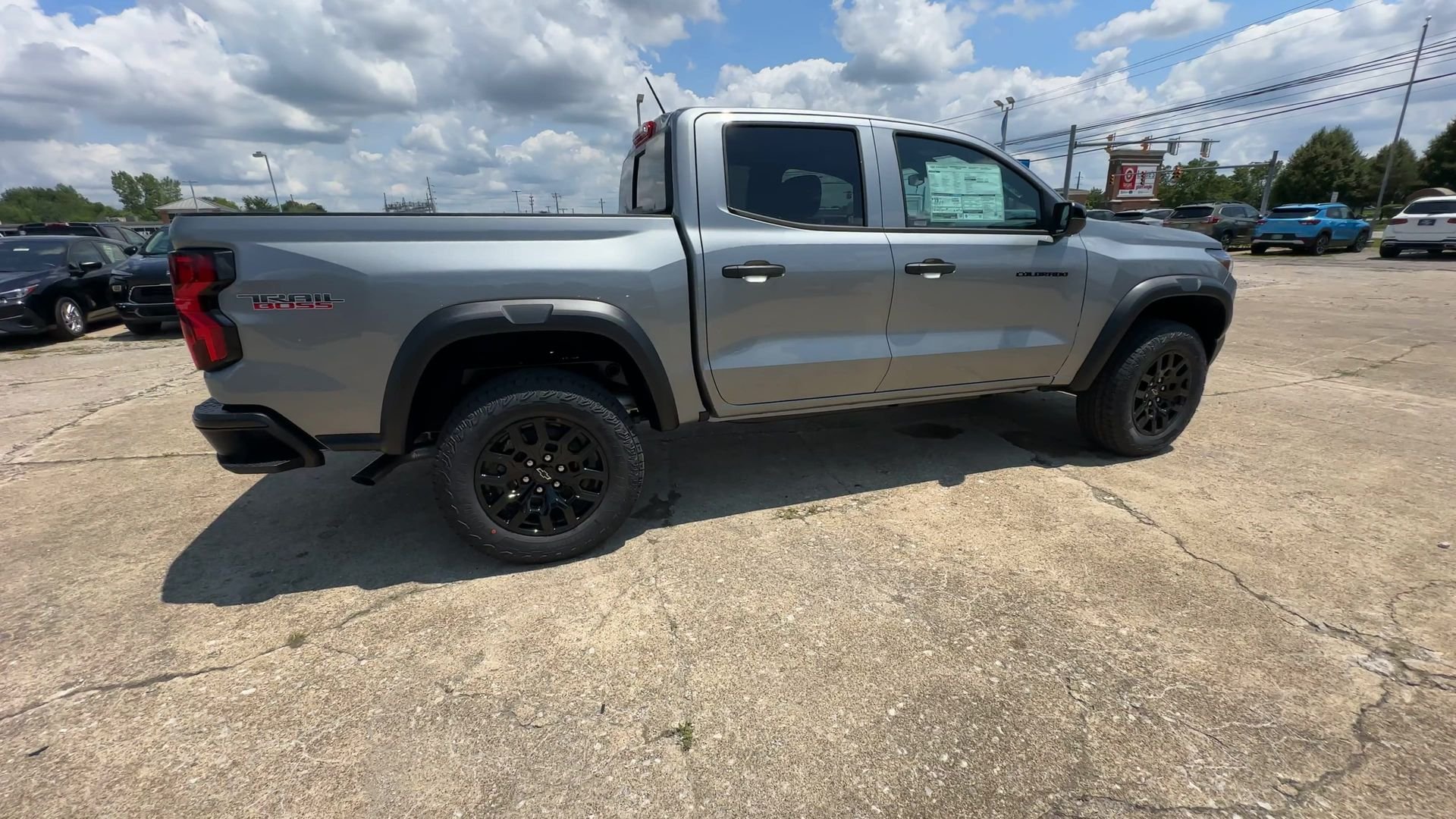 2026 Chevrolet Colorado Trail Boss Gray at Spitzer Autoworld Chevy Buick GMC Cadillac