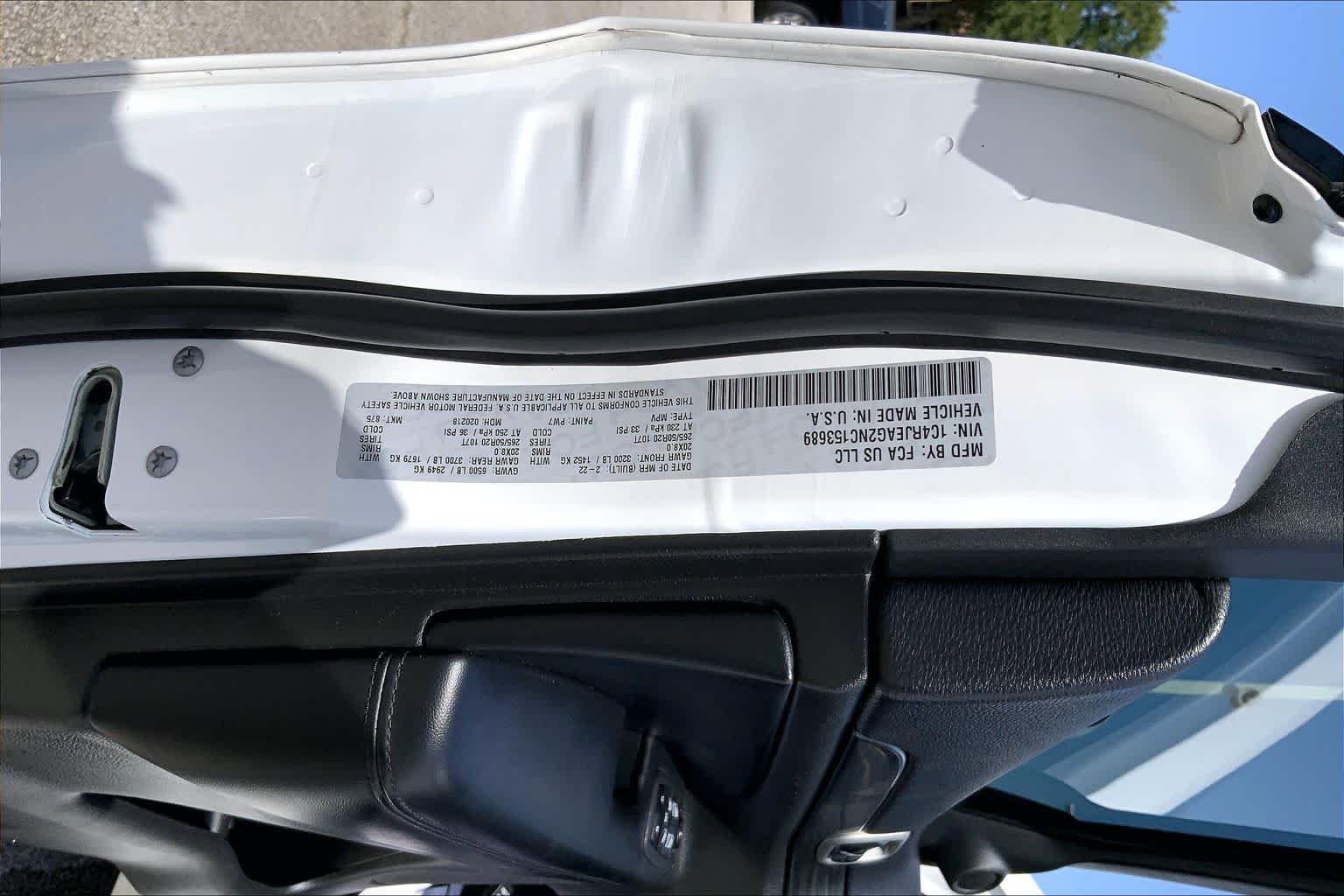 Certified Used 2022 Bright White Clearcoat Jeep Laredo X image 33