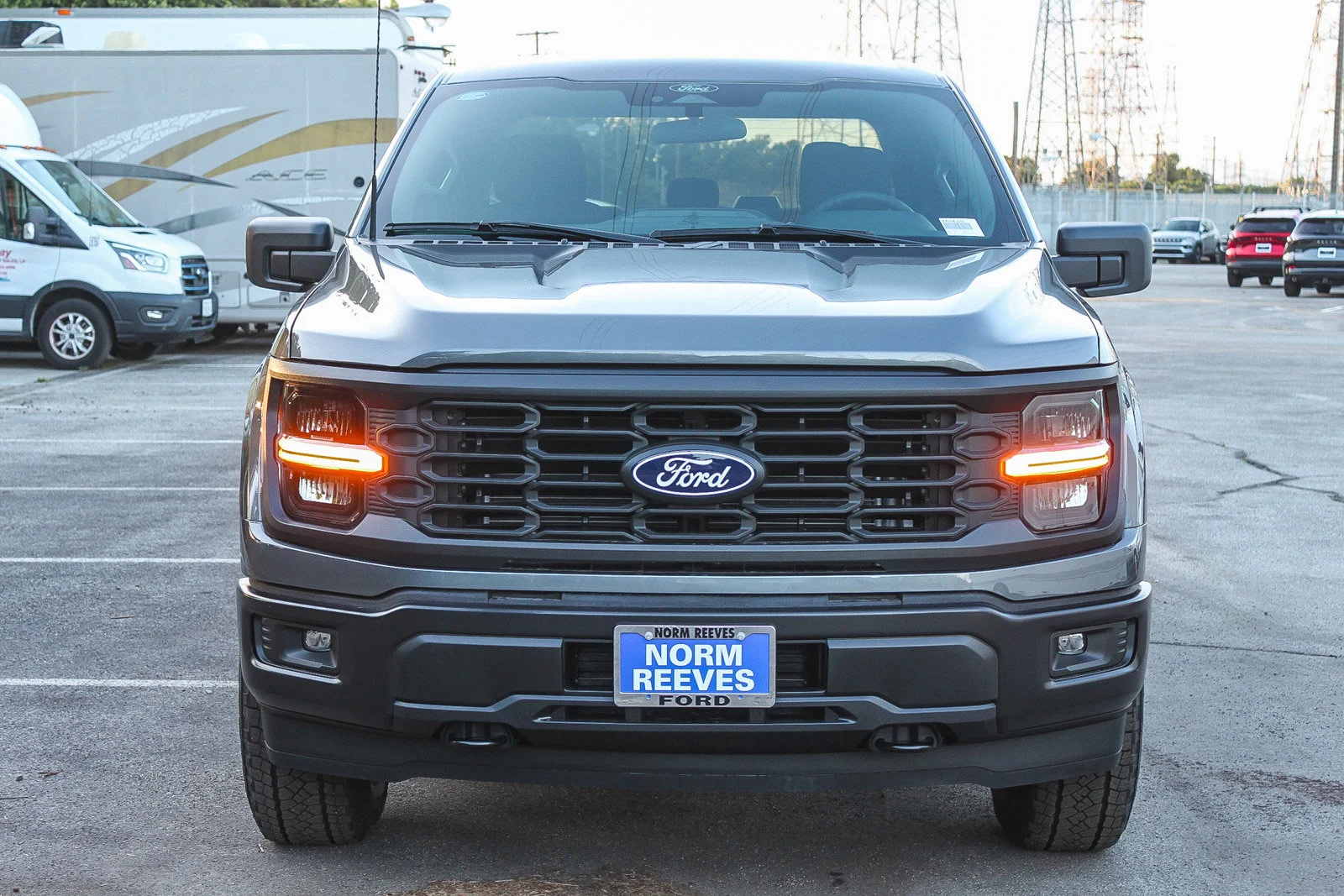 New 2026 Carbonized Gray Metallic Ford STX® image 2