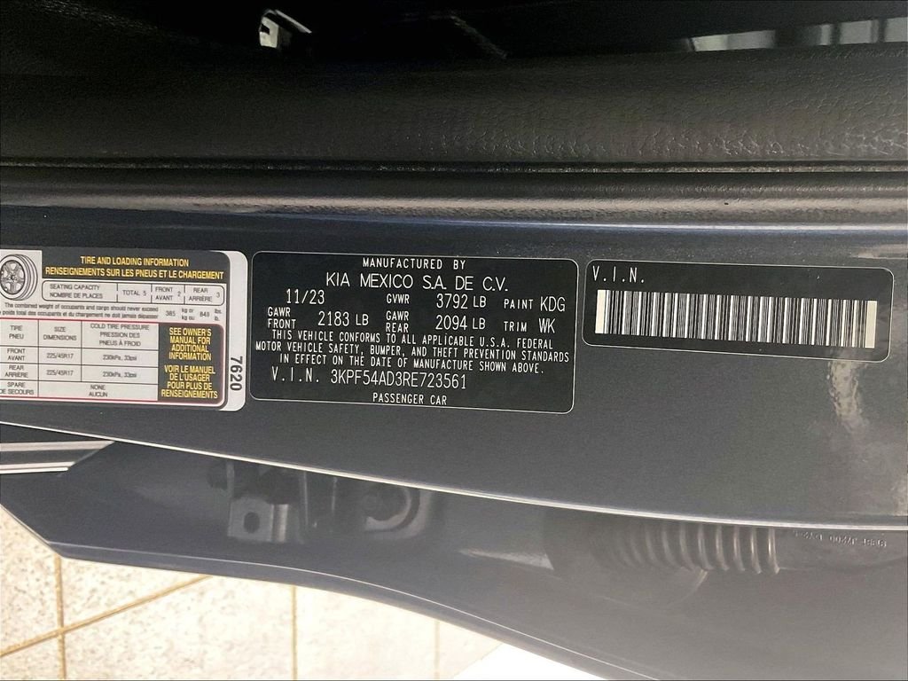 Used 2024 Gray Kia GT-Line image 36