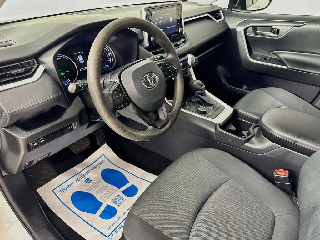Used 2021 Super White Toyota XLE image 10