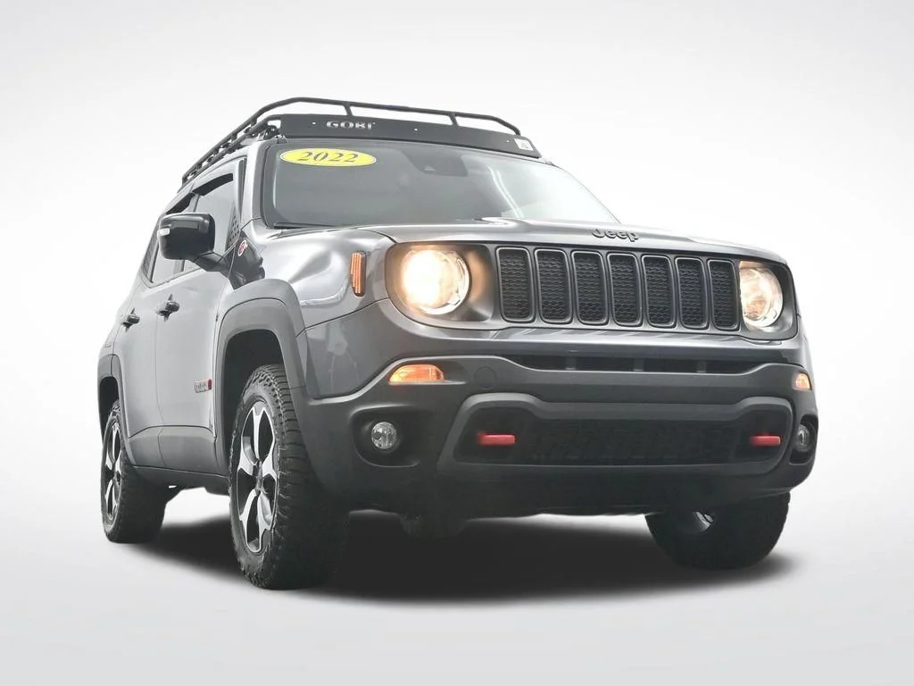 Used 2022 Graphite Gray Jeep Trailhawk image 40