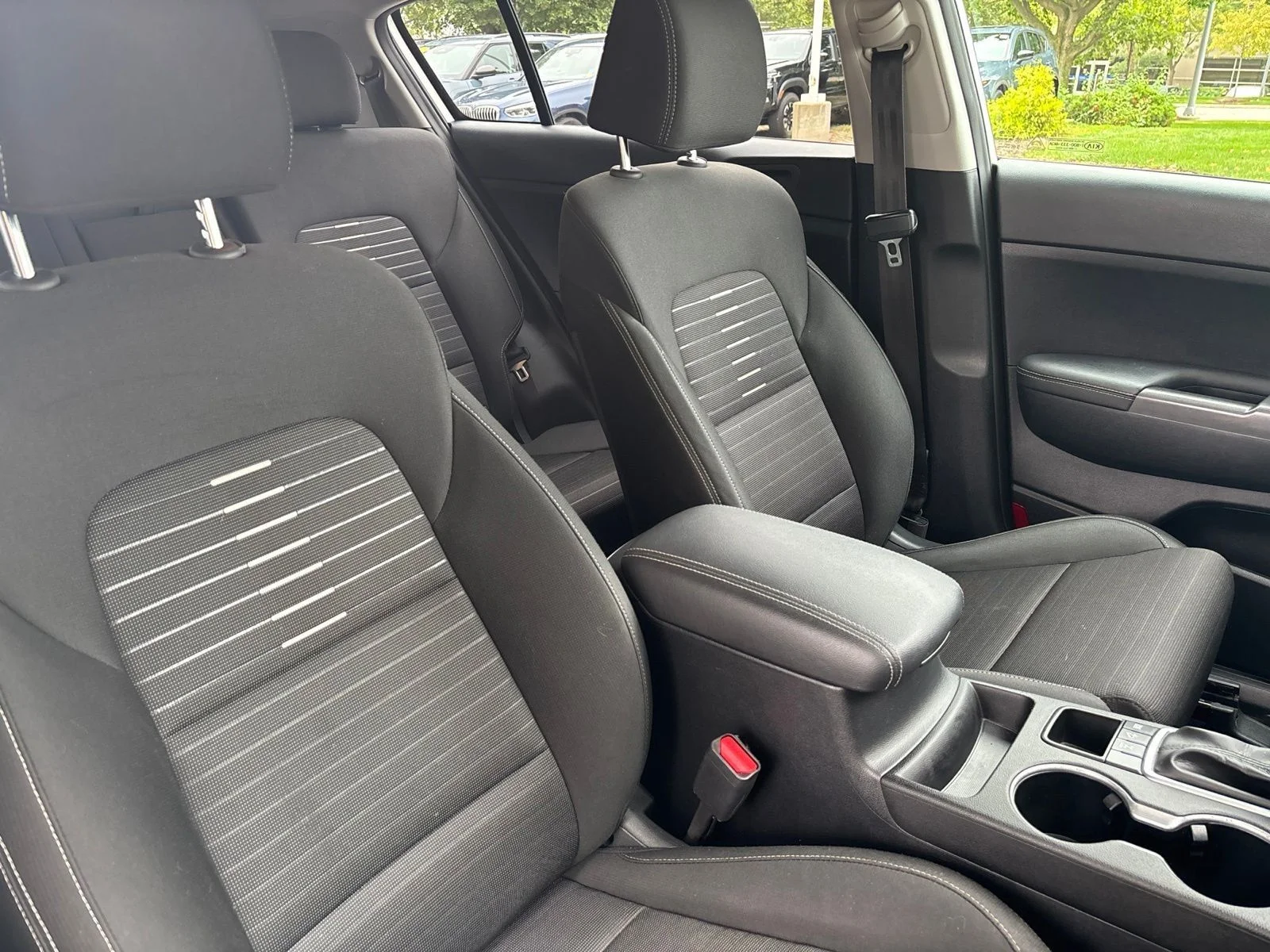 Used 2021 Clear White Kia LX image 17