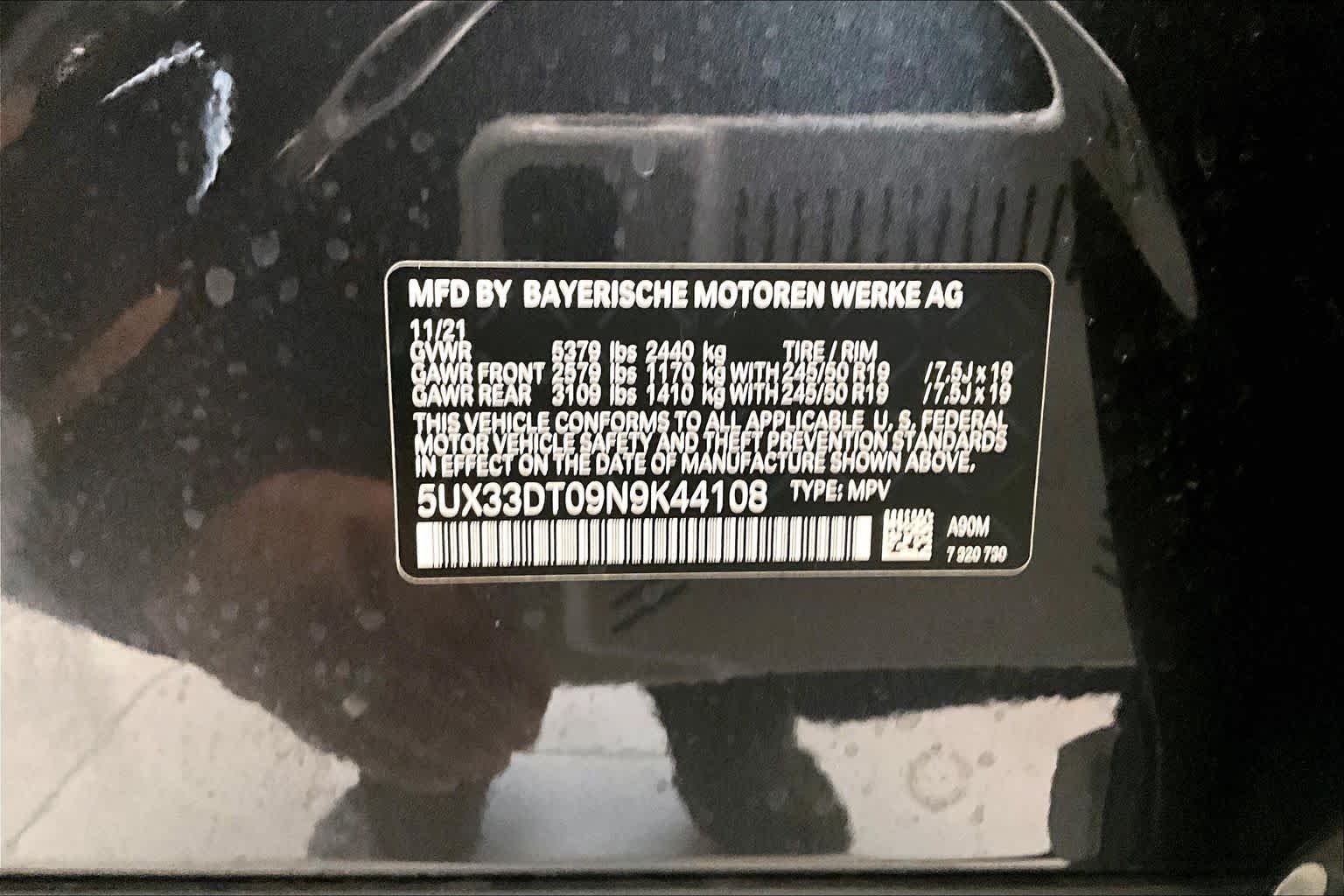 Used 2022 Dark Graphite Metallic BMW xDrive30i image 29