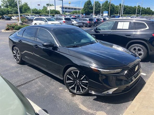 Certified Used 2024 Crystal Black Pearl Honda Touring image 1