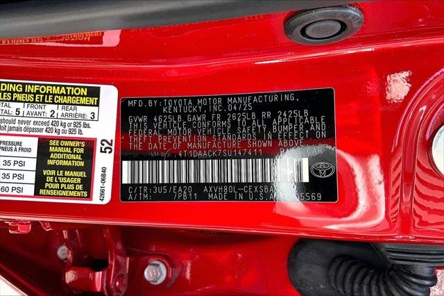 Certified Used 2025 SUPERSONIC RED Toyota  image 16