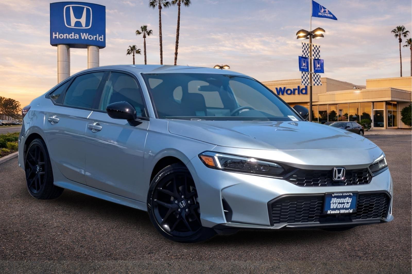 New 2026 Solar Silver Metallic Honda Sport image 2