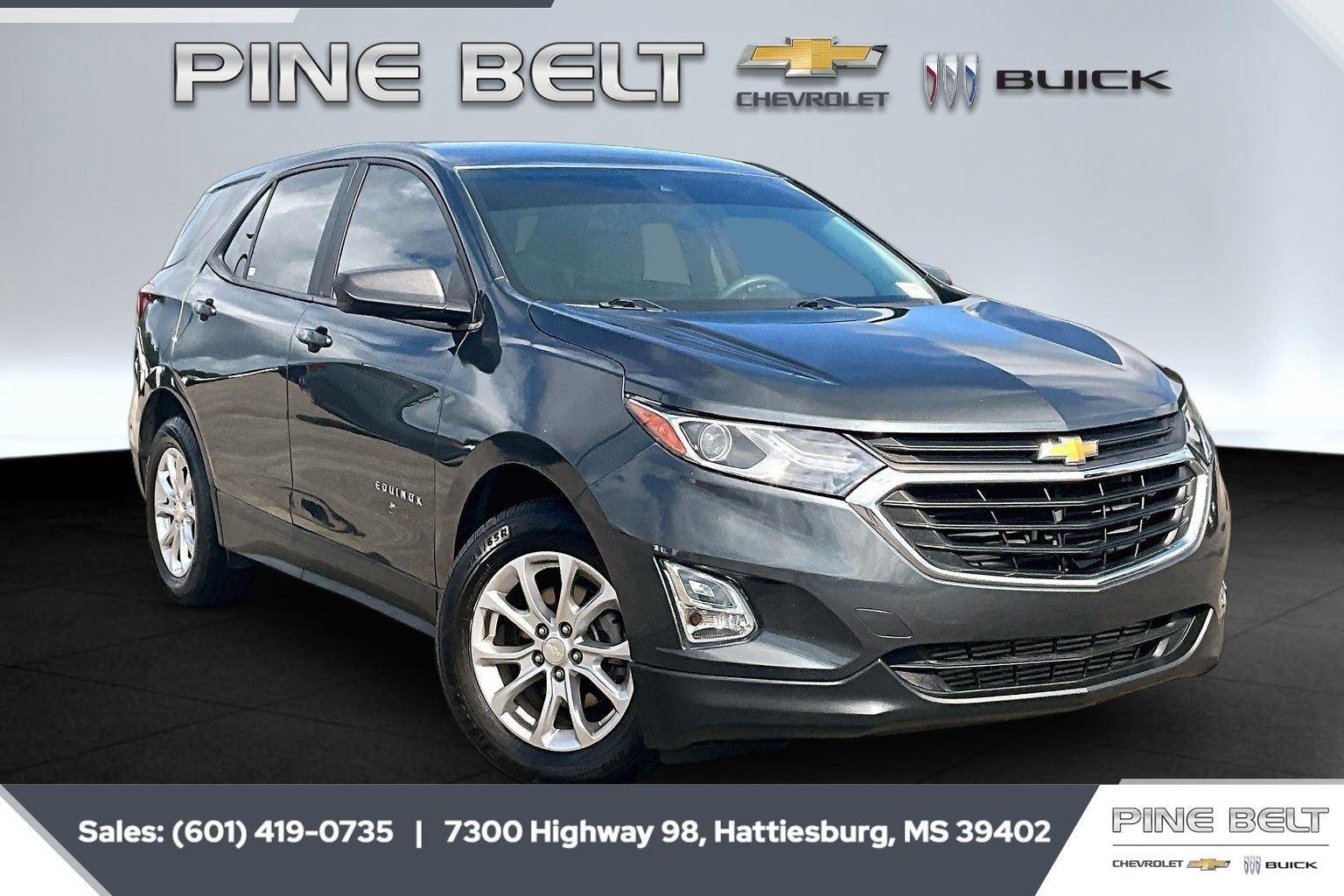Certified Used 2020 Nightfall Gray Metallic Chevrolet LS image 1