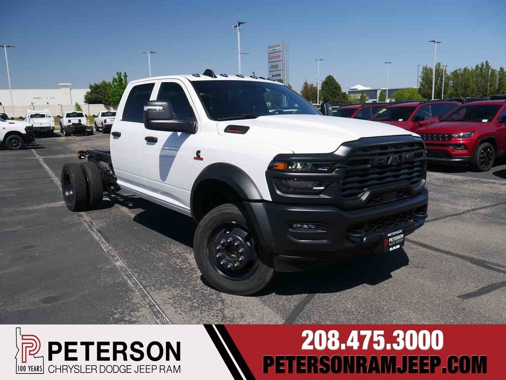 New 2026 Bright White Clearcoat RAM TRADESMAN image 1