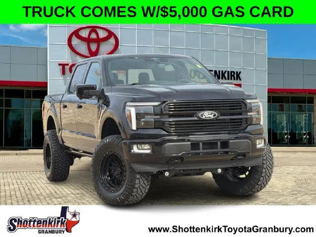 Used 2024 Black Ford Platinum image 1