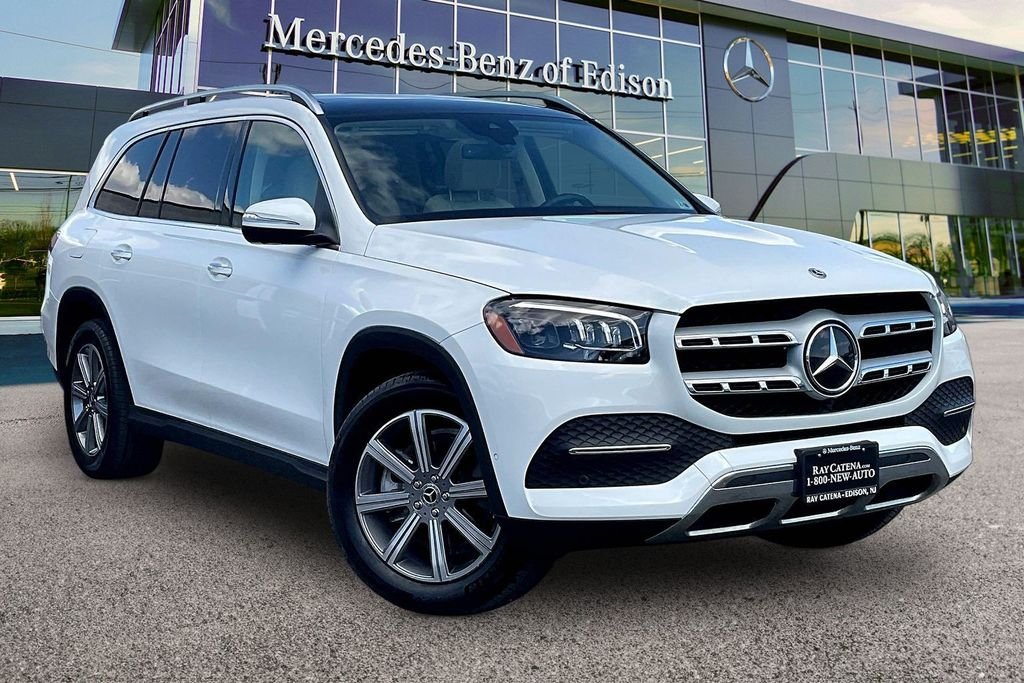 Certified Used 2023 White Mercedes-Benz GLS 450 image 1