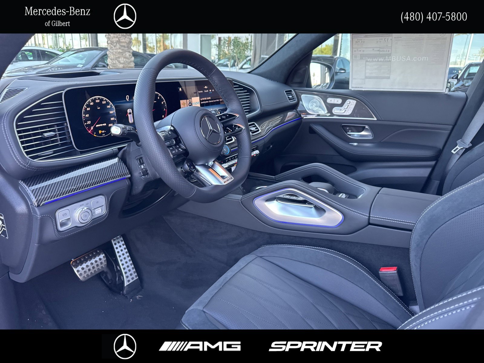 New 2026 MANUFAKTUR Alpine Grey Mercedes-Benz GLS 63 AMG® image 12
