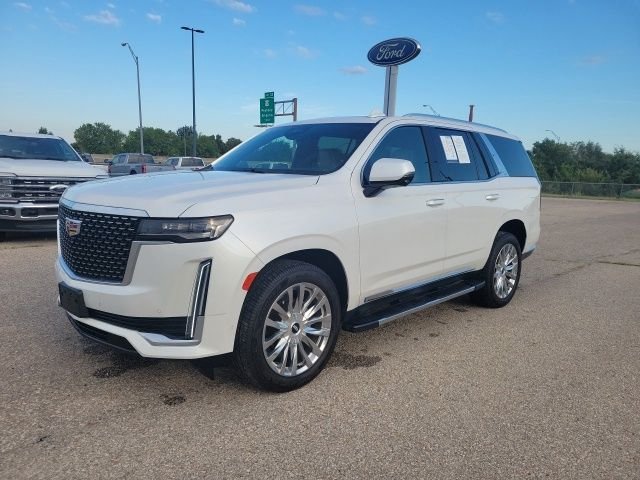 Used 2023 Crystal White Cadillac Premium Luxury image 22