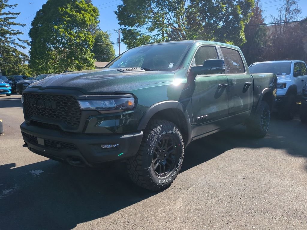 New 2026 Serrano-Green Metallic Exterior Paint RAM Rebel image 3
