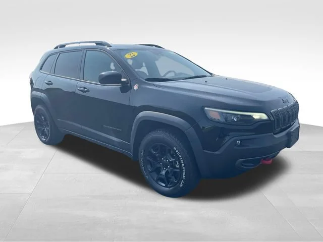 Used 2022 Black Jeep Trailhawk 4x4 image 8