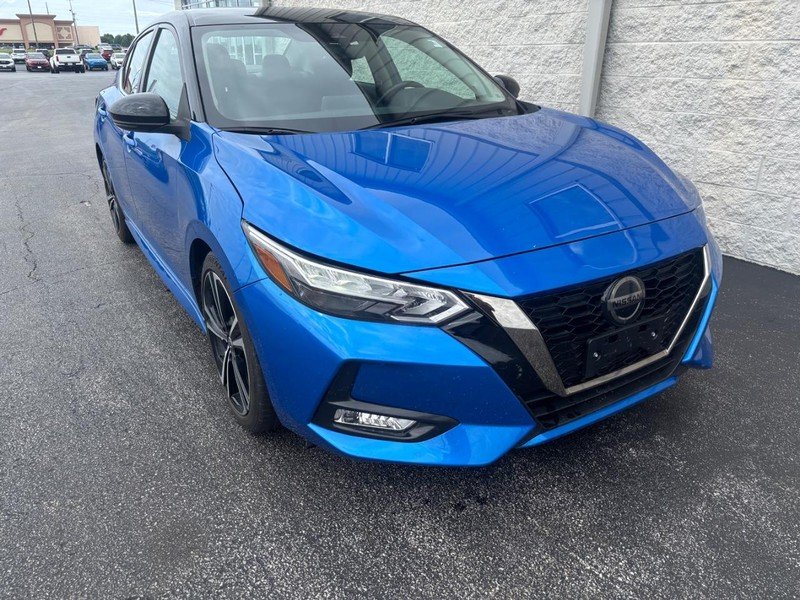 Used 2023 Electric Blue Metallic Nissan SR CVT image 2