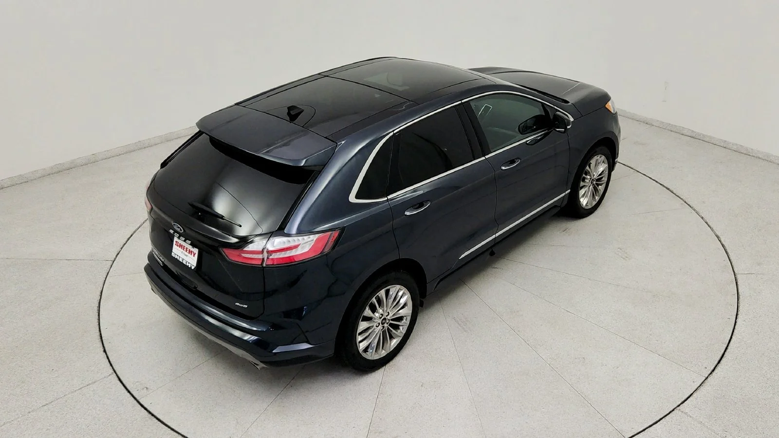 Used 2024 Blue Ford Titanium image 19