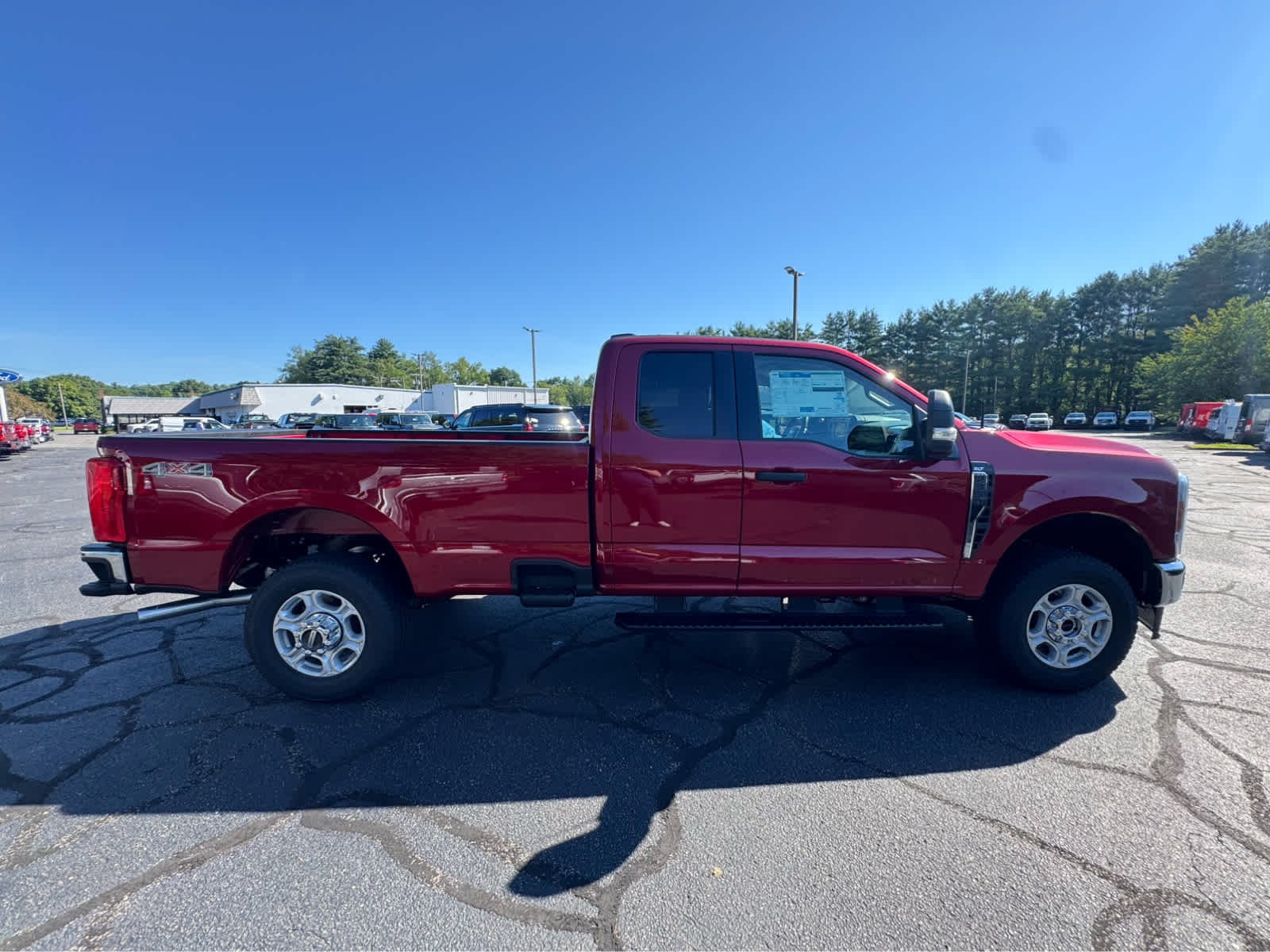 New 2026 Ruby Red Metallic Tinted Clearcoat Ford XLT image 7