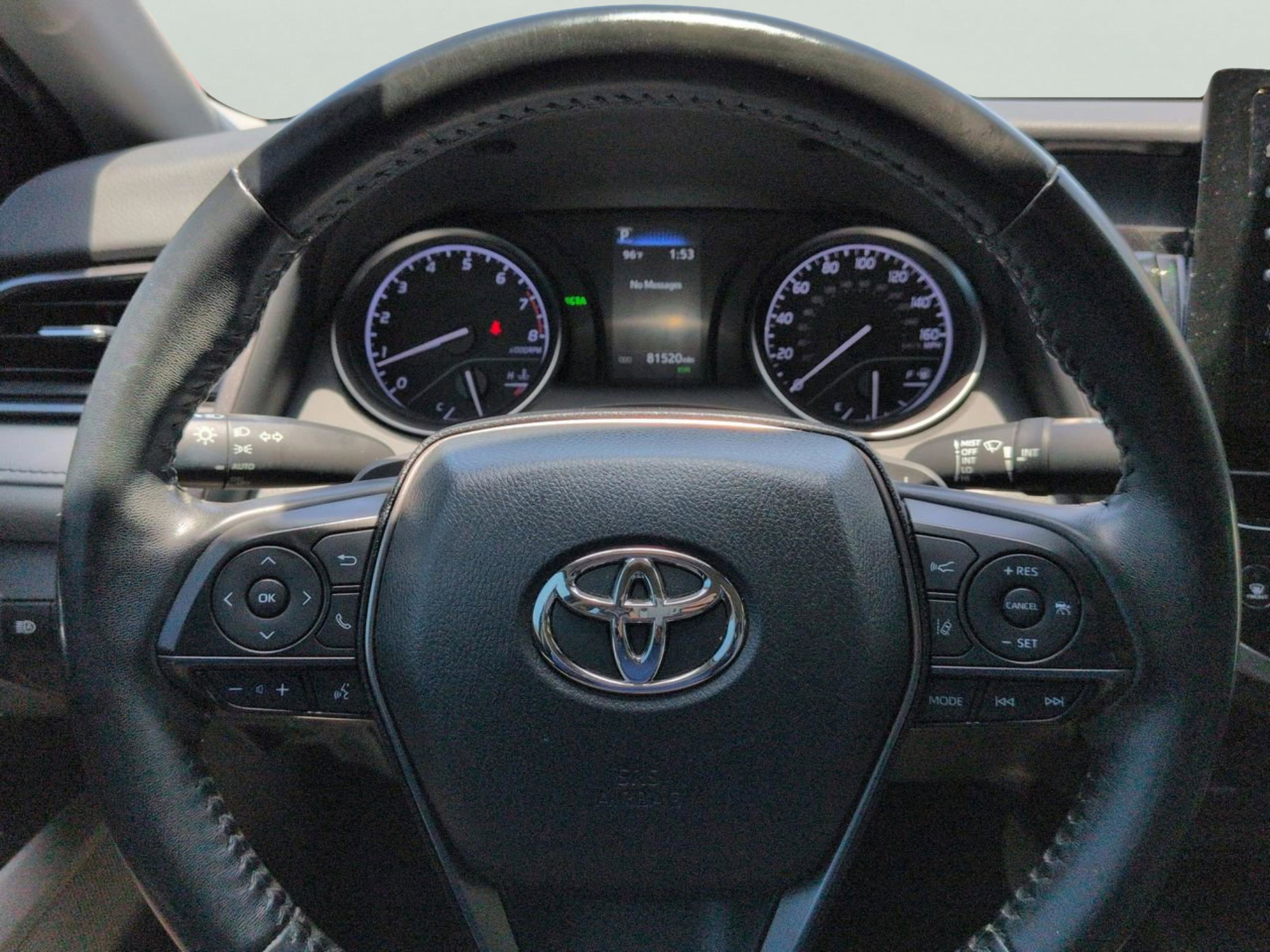 Used 2023 Midnight Black Metallic Toyota SE image 24