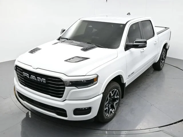 Used 2025 Bright White Clearcoat Ram Laramie image 35