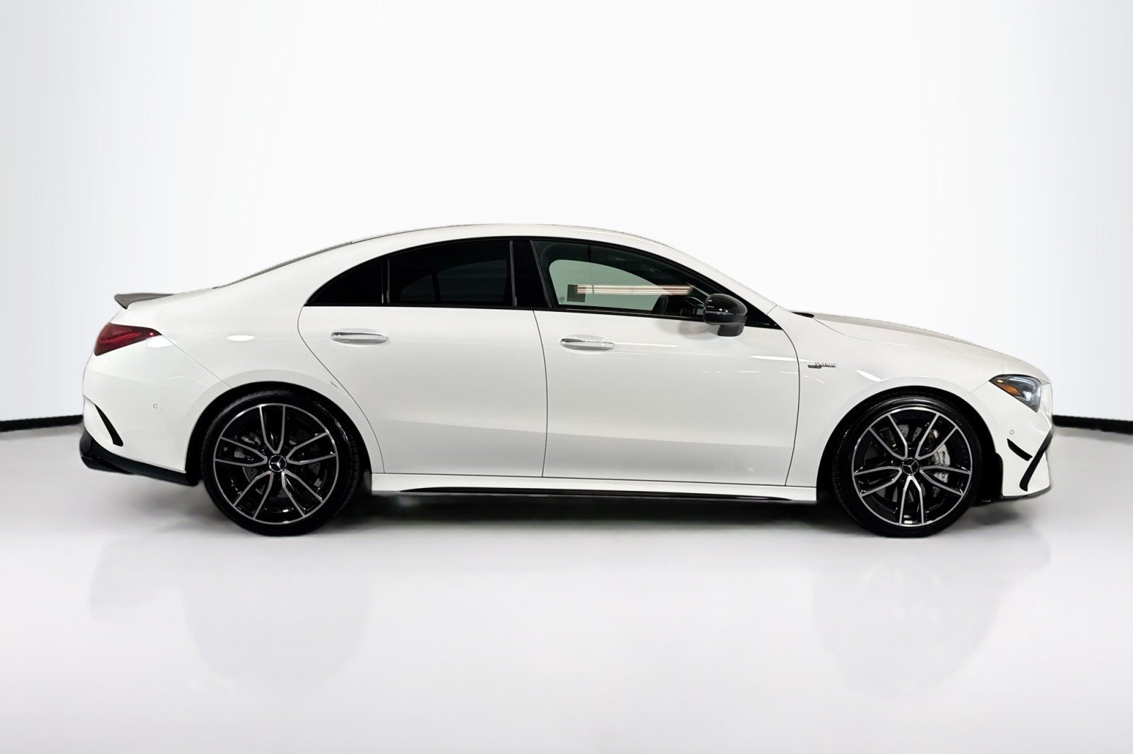 Certified Used 2025 Polar White Mercedes-Benz AMG® CLA 35 4MATIC Coupe image 4