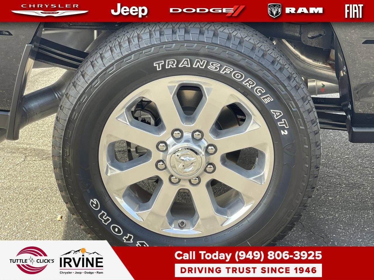 New 2026 Diamond Black Crystal Pearl-Coat Exterior Paint RAM Laramie image 11