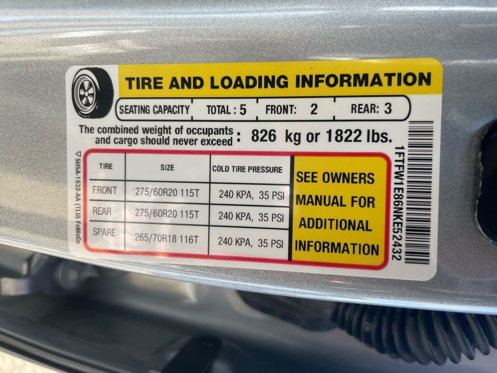 Used 2022 Silver Ford Lariat image 45