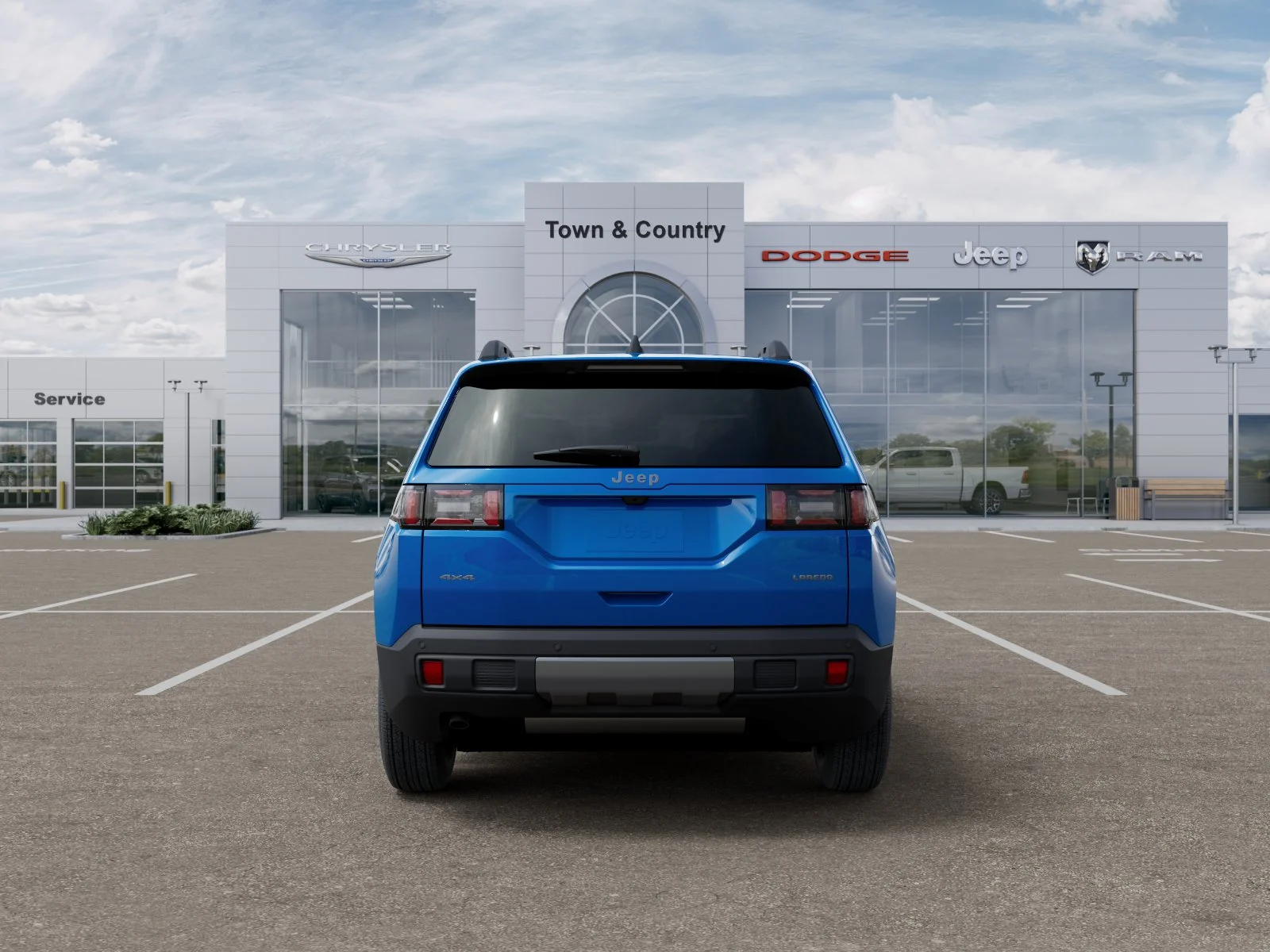 New 2026 Hydro Blue Pearlcoat Jeep Laredo image 33