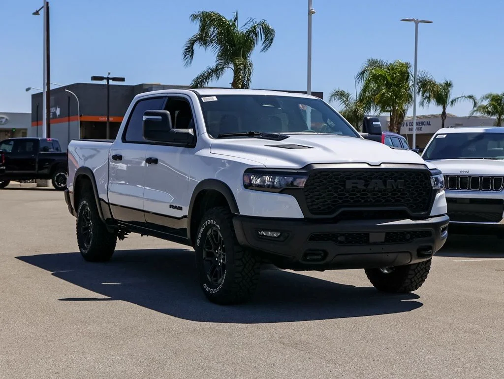 New 2026 Bright White Clear-Coat Exterior Paint RAM Rebel image 30