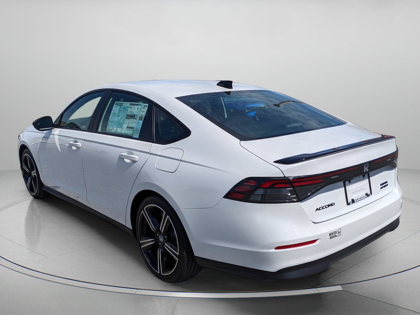 New 2026 Platinum White Pearl Honda Sport image 4