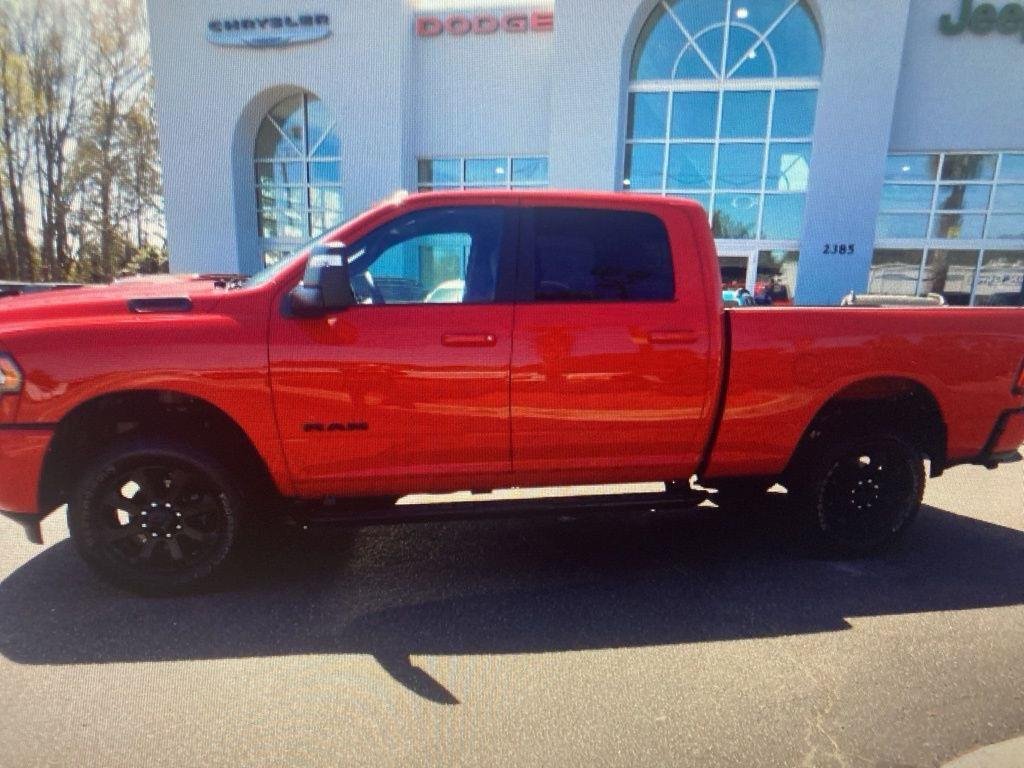 Used 2024 Flame Red Clearcoat Ram Big Horn image 6