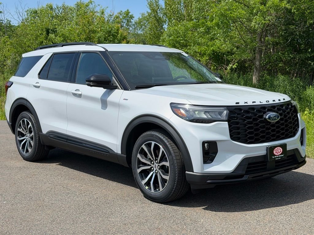 White 2026 Ford Explorer ST-Line AWD SUV / Crossover All-Wheel Drive Automatic