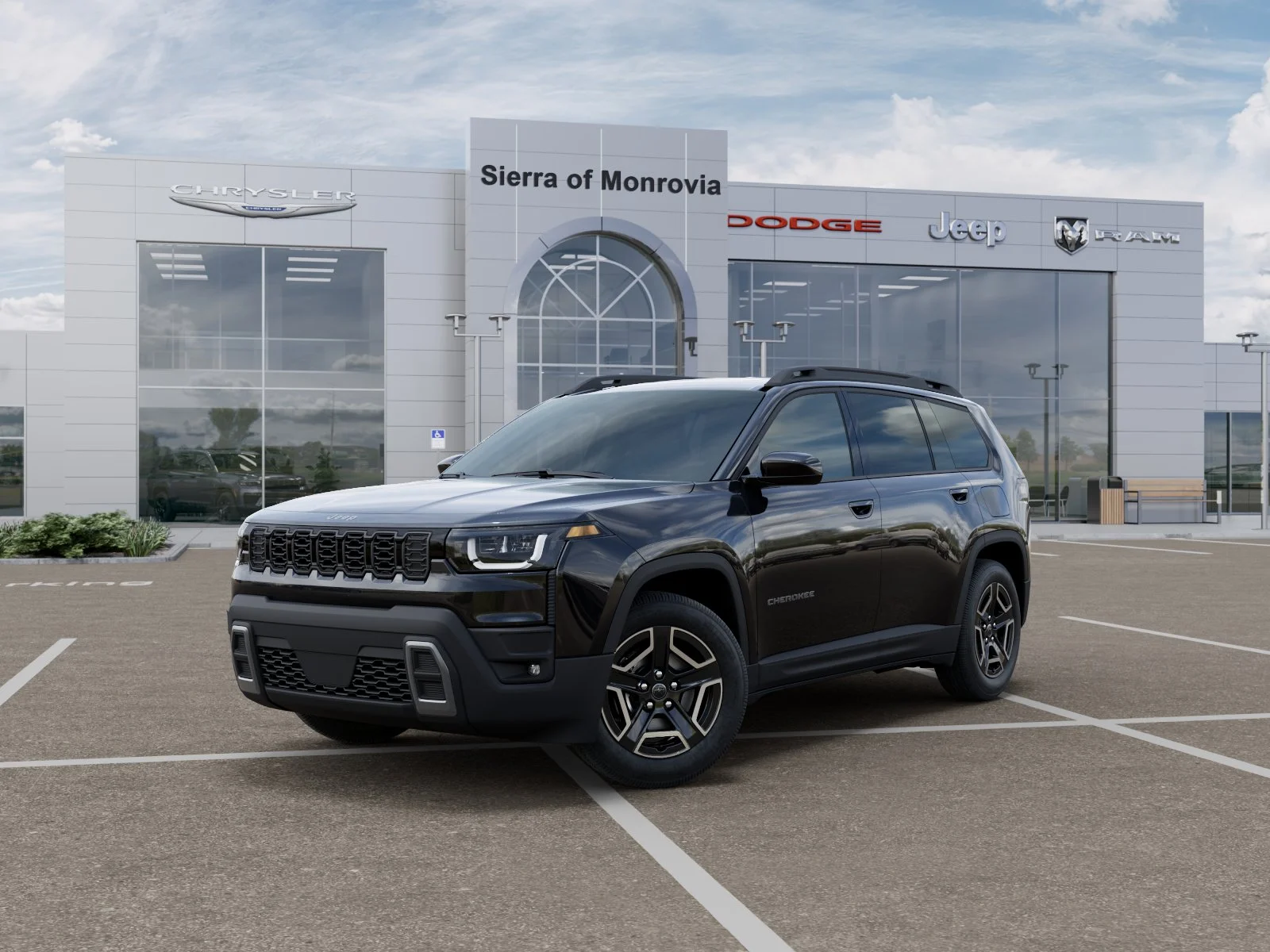 New 2026 Diamond Black Crystal Pearl-Coat Exterior Paint Jeep Laredo image 27