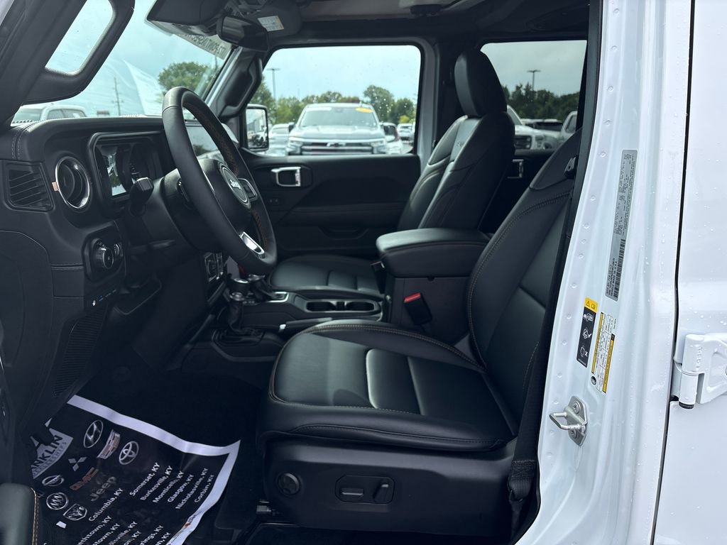 Used 2024 White Jeep Sahara 4xe image 12