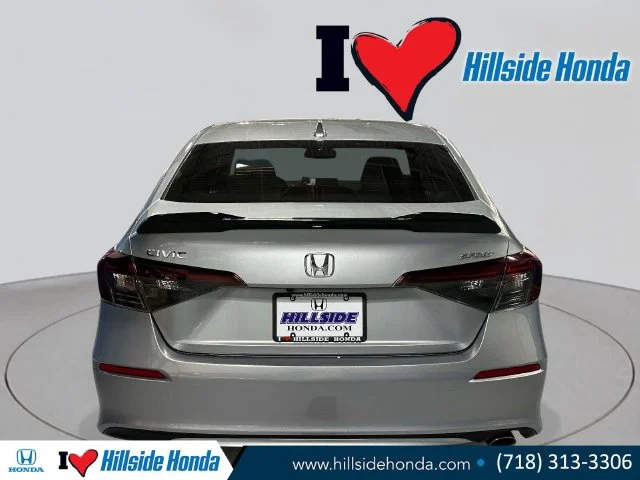 Certified Used 2025 Solar Silver Metallic Honda 4D SPORT image 4