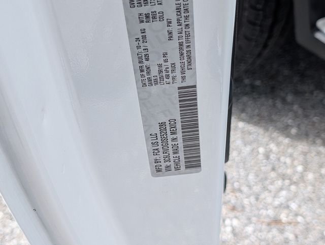 Used 2025 Bright White Clearcoat Ram High Roof image 20