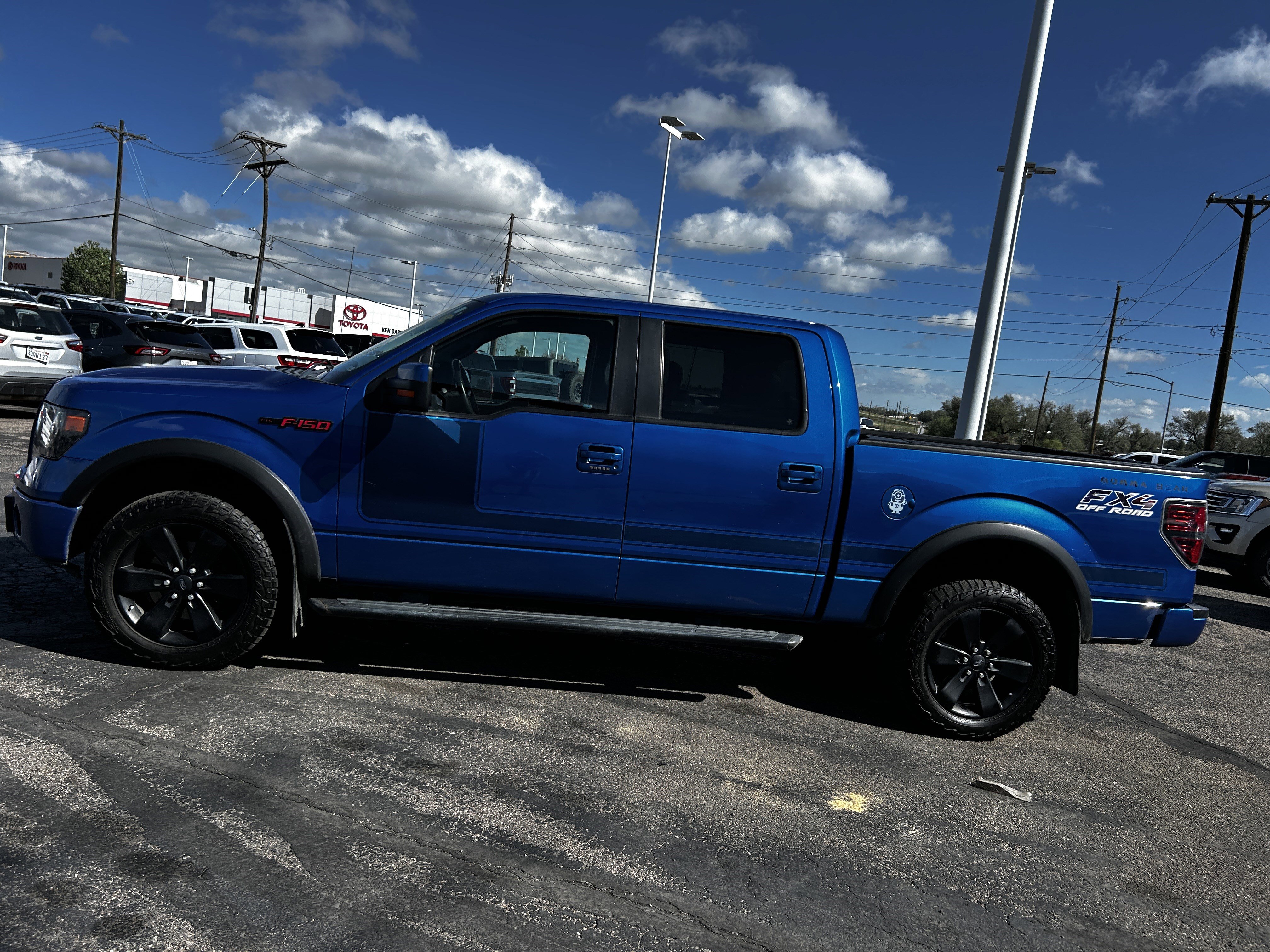 Used 2013 Blue Ford FX4 image 2