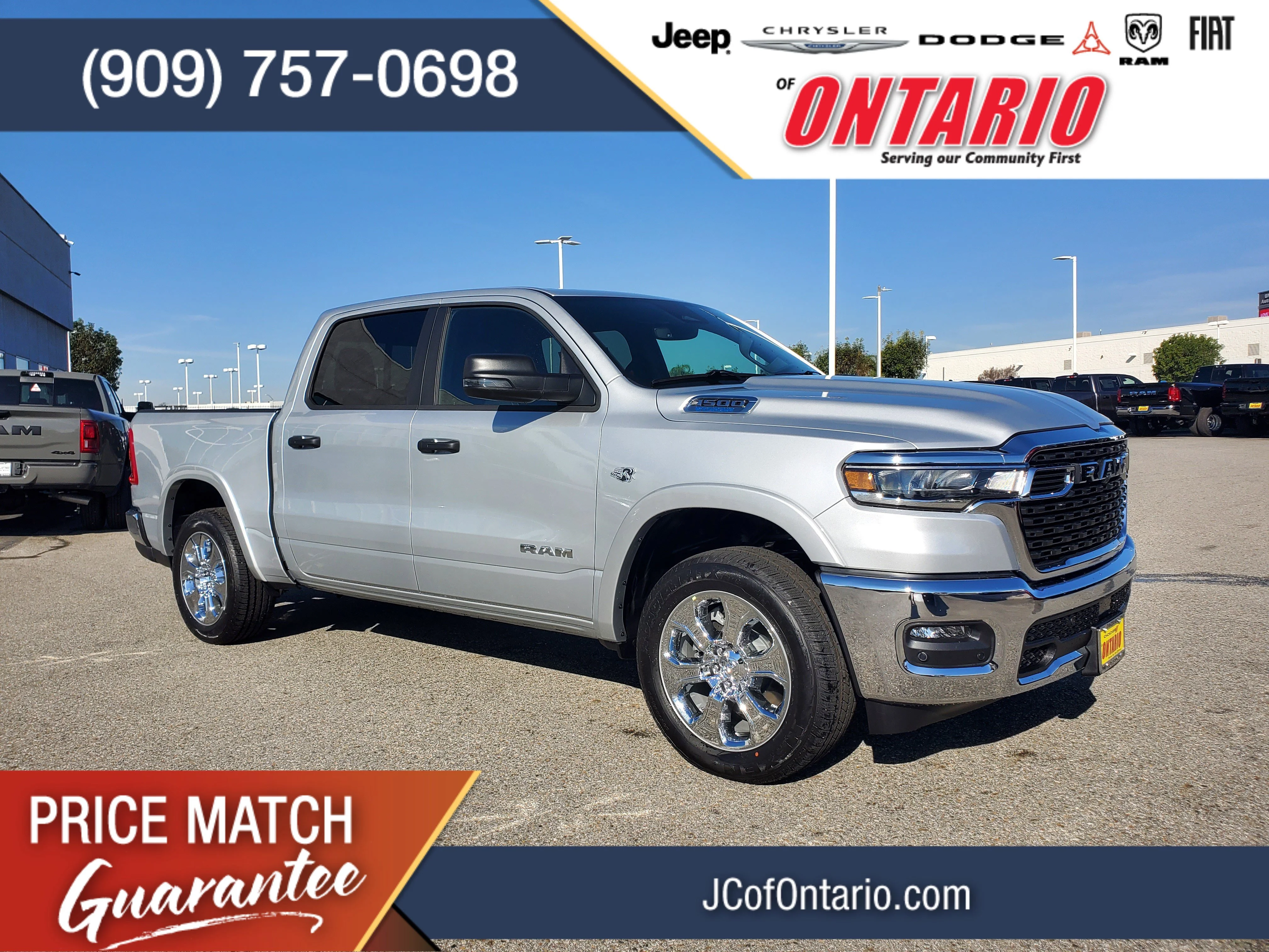 New 2026 Silver Zynith Exterior Paint RAM Big Horn/Lone Star image 1