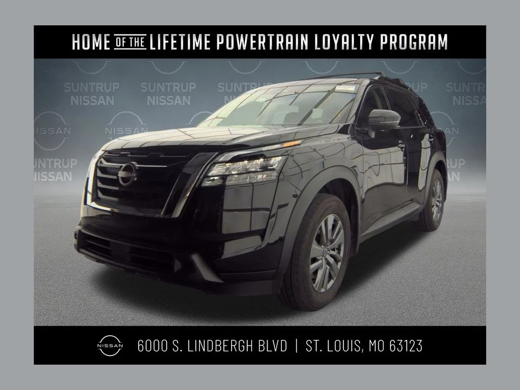 Certified Used 2025 Black Nissan SV image 1