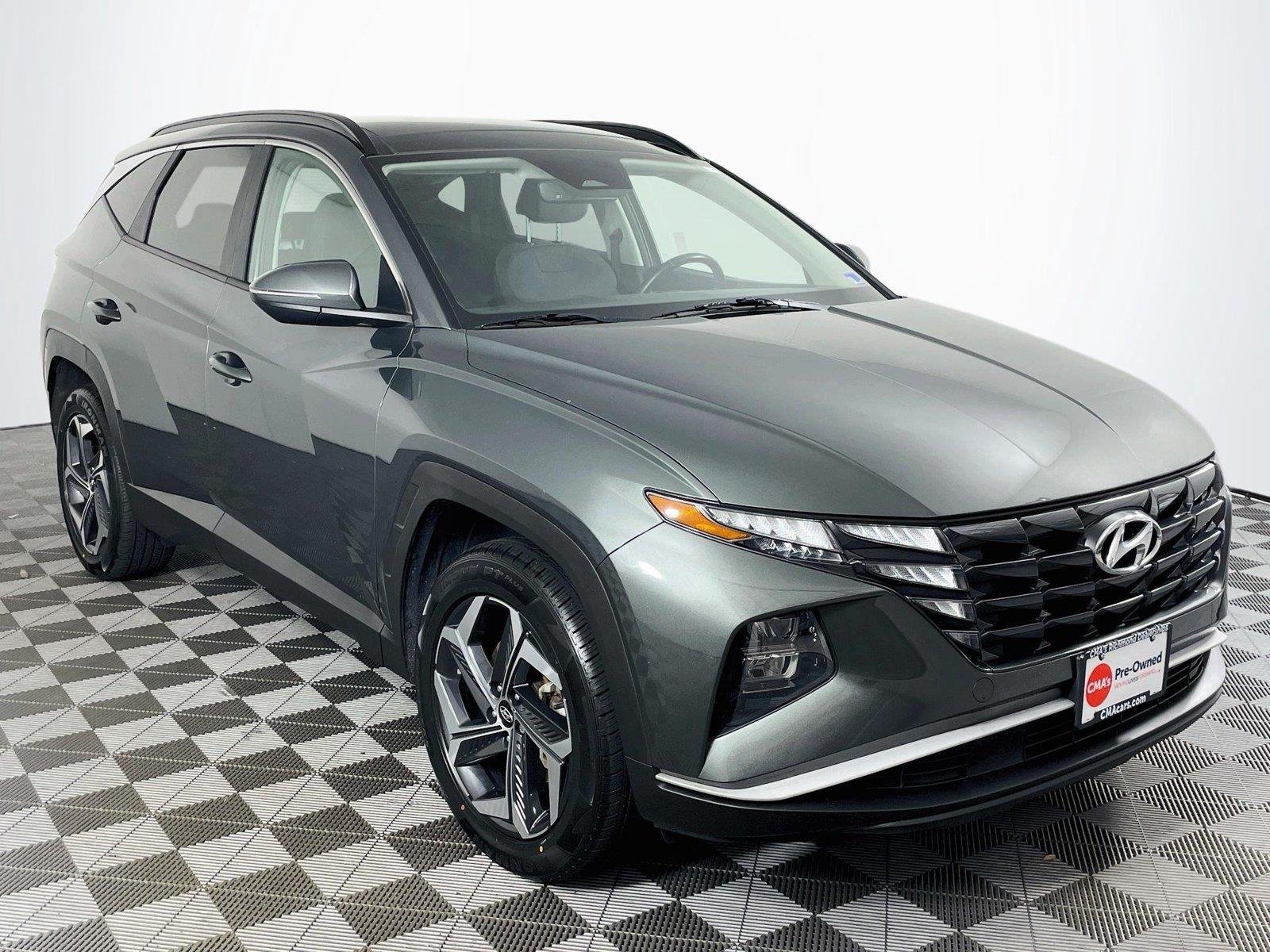 Used 2022 Amazon Gray Hyundai SEL Convenience image 1