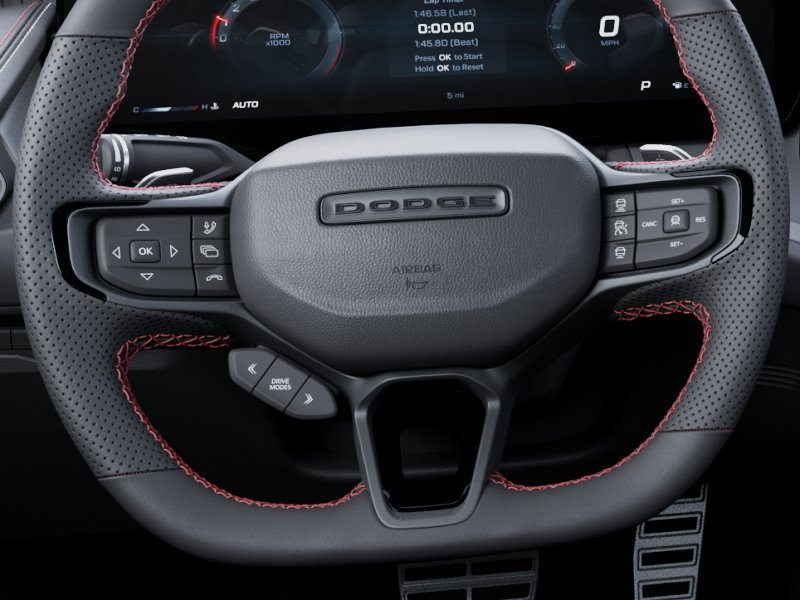 New 2026 Destroyer Gray Exterior Paint Dodge Scat Pack Plus 2-Door AWD image 29