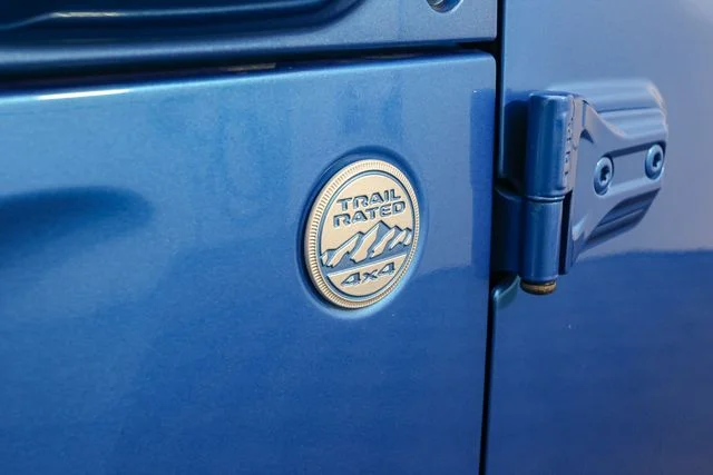 Used 2023 Blue Jeep Sahara 4xe image 6