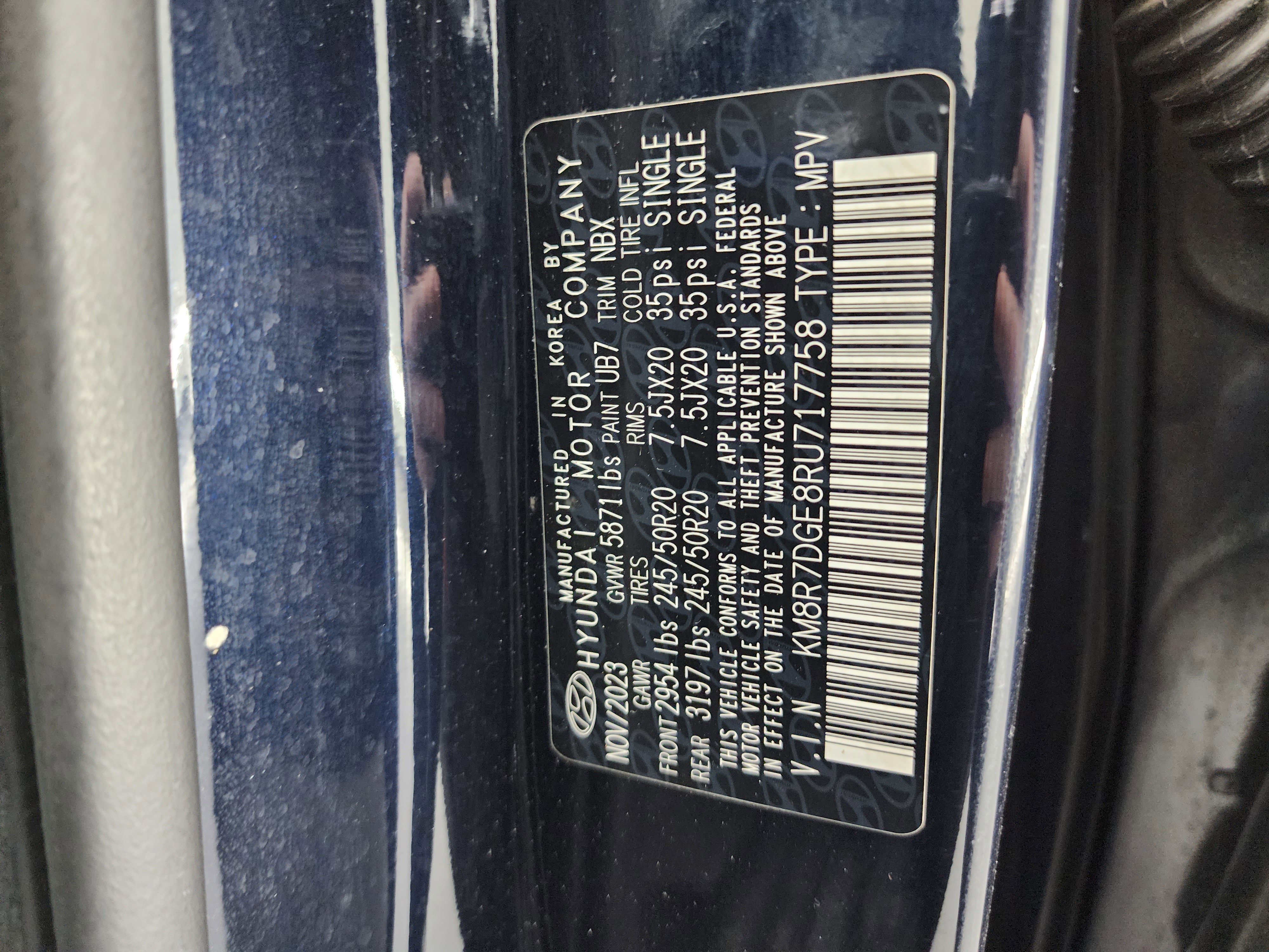 Used 2024 Moonlight Cloud Hyundai Calligraphy: CALLIGRAPHY-AWD-QUADS-THIRD-NAV-PANO-ADAPTIVE CRUISE-1 OWNER image 67
